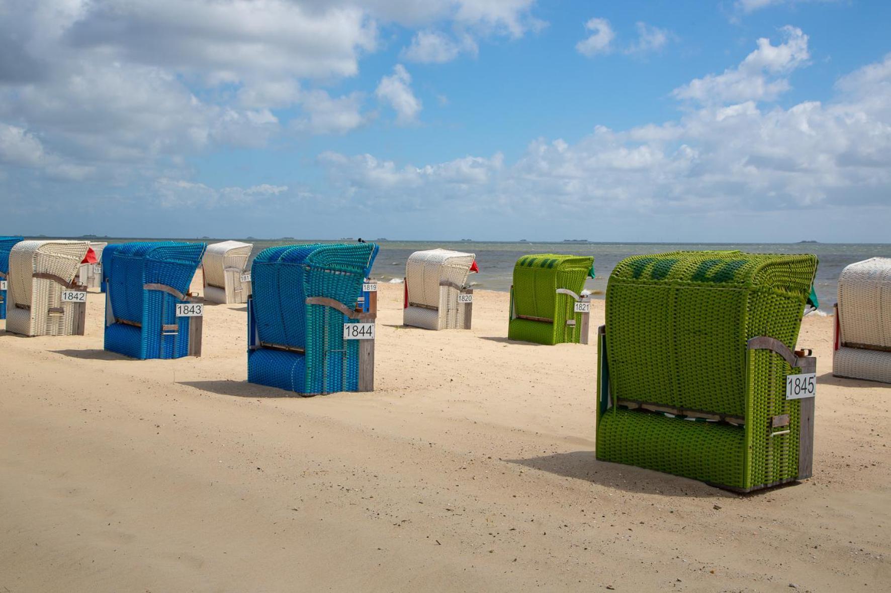 Wohnen Am Suedstrand - Ferienwohnung 1 5 Wyk auf Föhr Exteriér fotografie